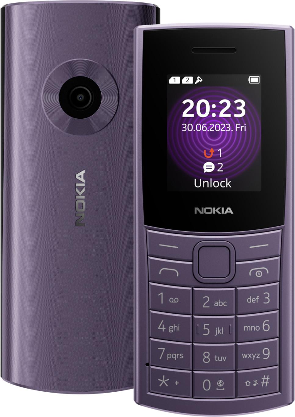 NOKIA 110 4G 2023 TA-1556 DS ARCTIC PURPLE