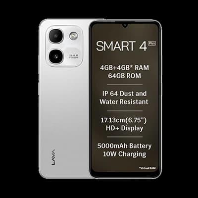 LAVA YUVA SMART 4 PLUS 4/64GB HIMALAYAN SILVER