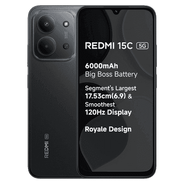 REDMI 15C 5G 8/128GB MIDNIGHT BLACK