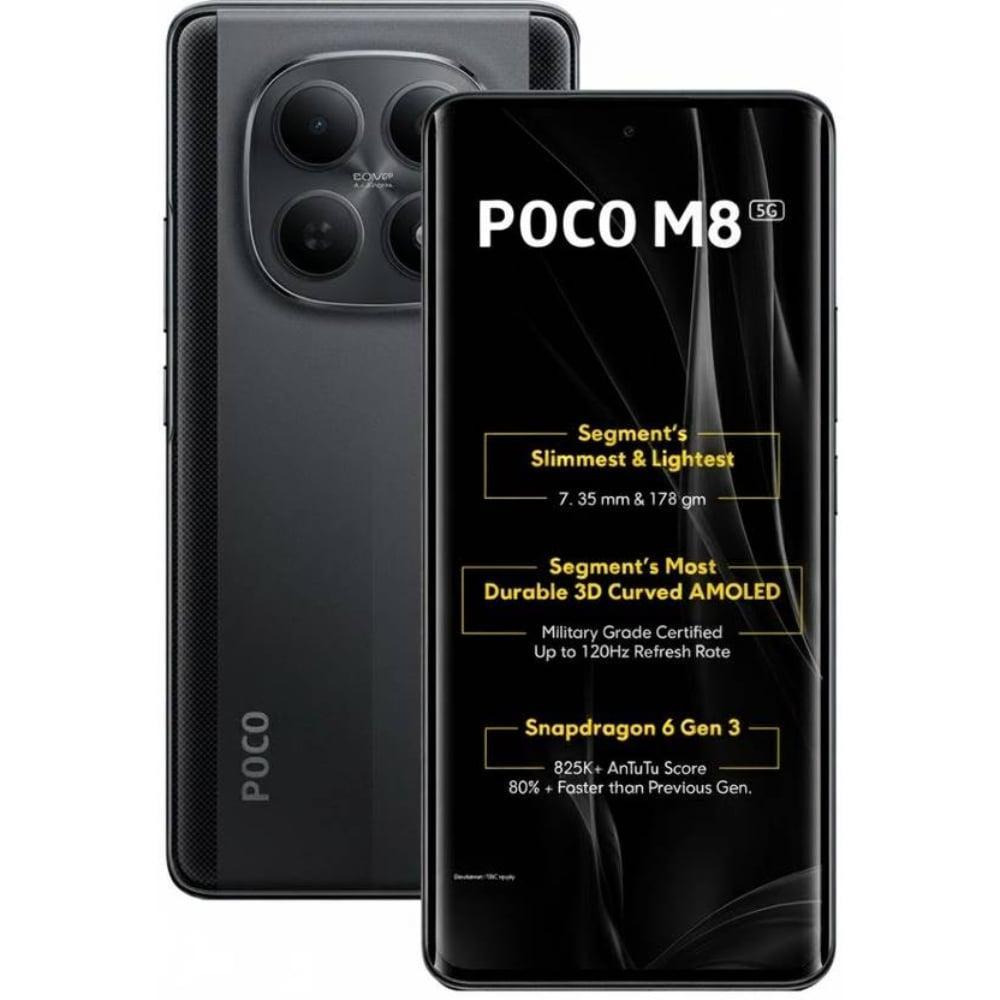POCO M8 5G 8GB/128GB CARBON BLACK