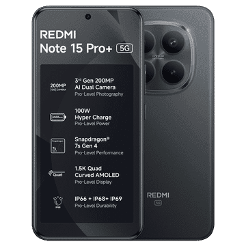 REDMI NOTE 15 PRO PLUS 5G 8GB/256GB CARBON BLACK