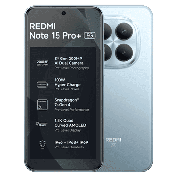REDMI NOTE 15 PRO PLUS 5G 8GB/256GB MIRAGE BLUE