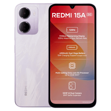 REDMI 15A 5G 4/128GB AMAZE PURPLE