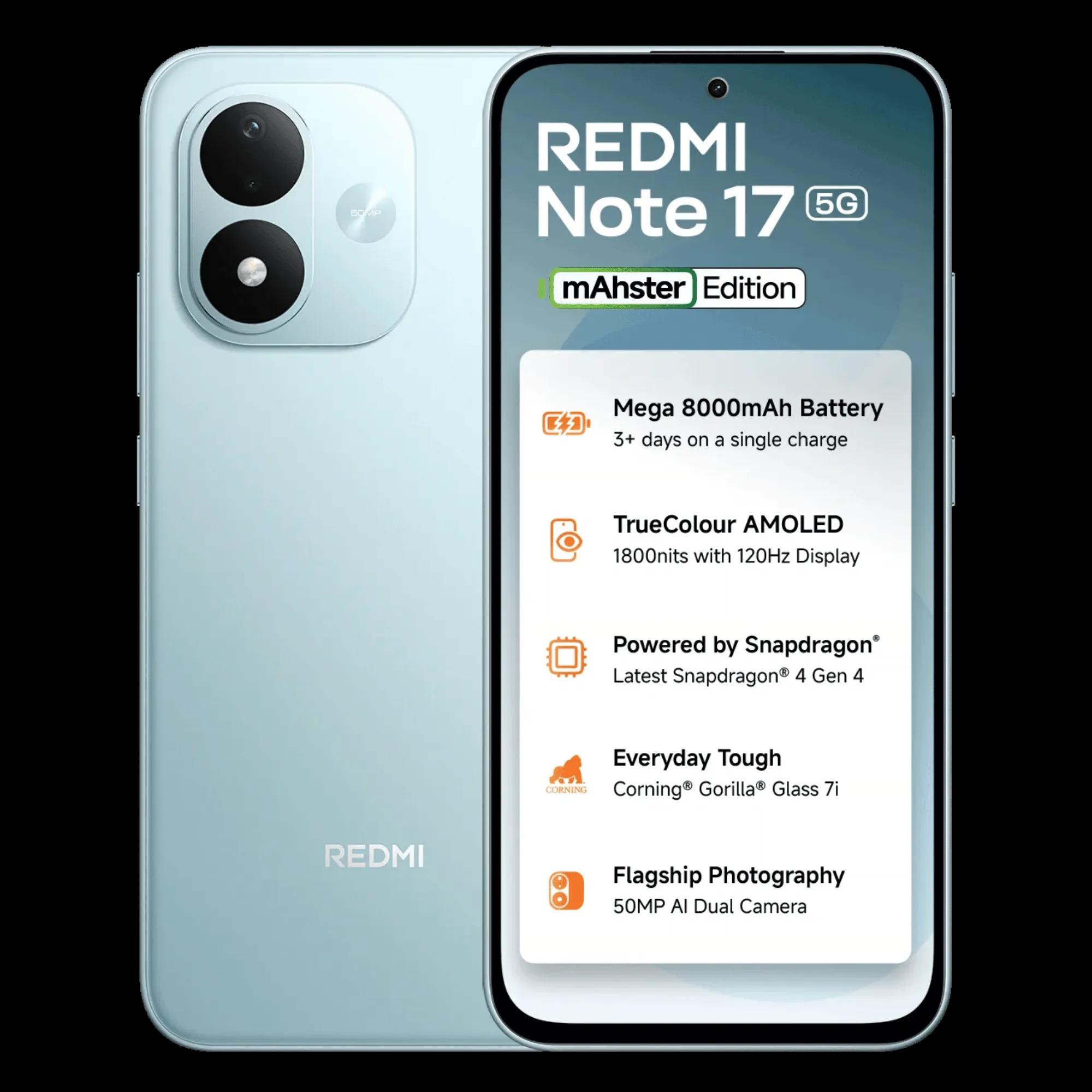 REDMI NOTE 17 5G 6GB/128GB ARCTIC BLUE
