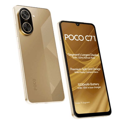 POCO C71 6GB/128GB DESERT GOLD