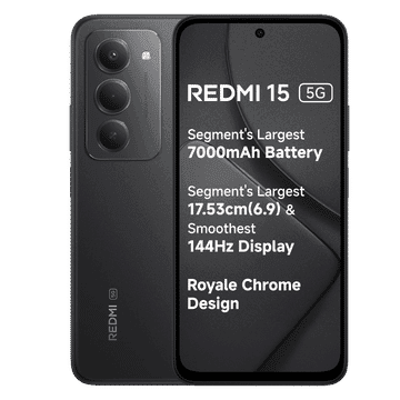 REDMI 15 5G 6/128GB MIDNIGHT BLACK